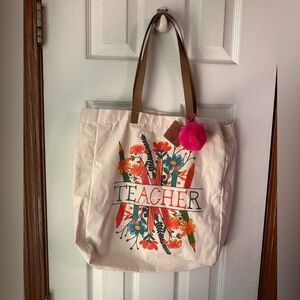 NWT Teacher tote bag